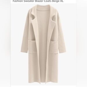 Elegant Cream Women's Cardigan. Gently Used. Laundered.